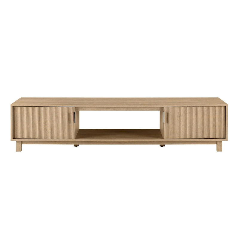 Meuble TV cannelé de 70 pouces