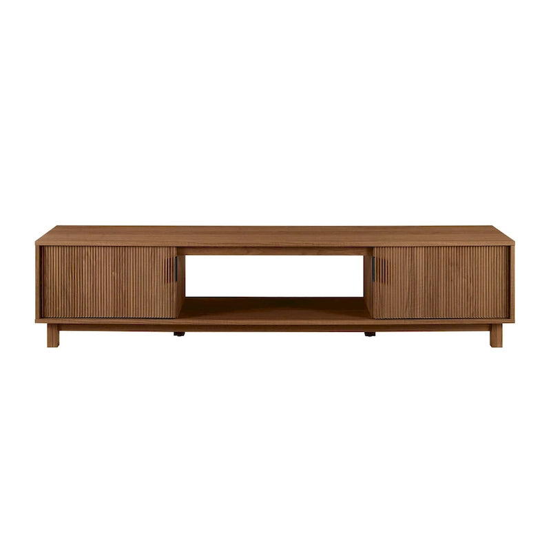 Meuble TV cannelé de 70 pouces