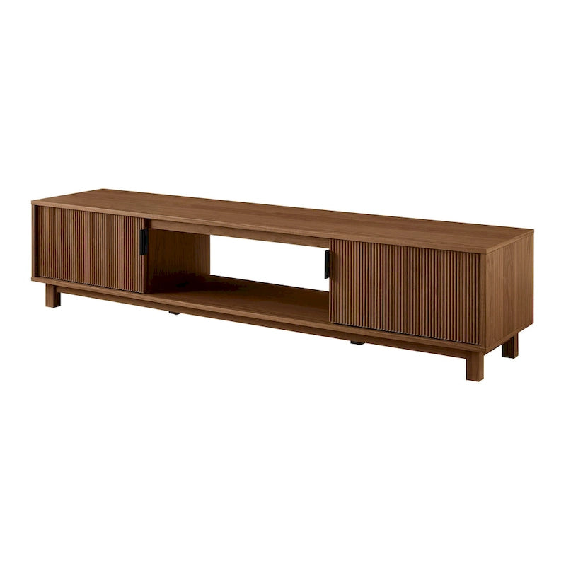 Meuble TV cannelé de 70 pouces