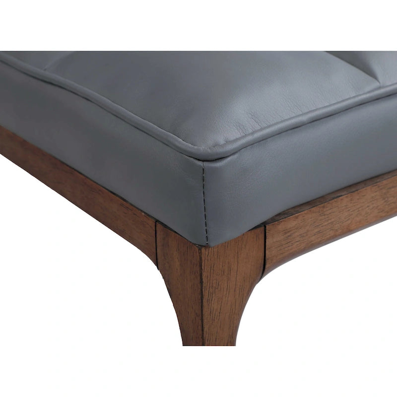 Chaise d'appoint capitonnée moderne avec cadre en bois massif, lot de 2