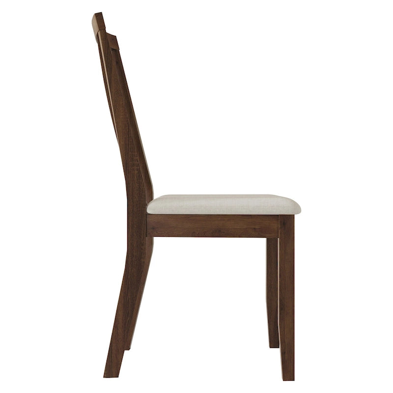 Chaises de salle à manger contemporaines en bois (lot de 2) - S.O.