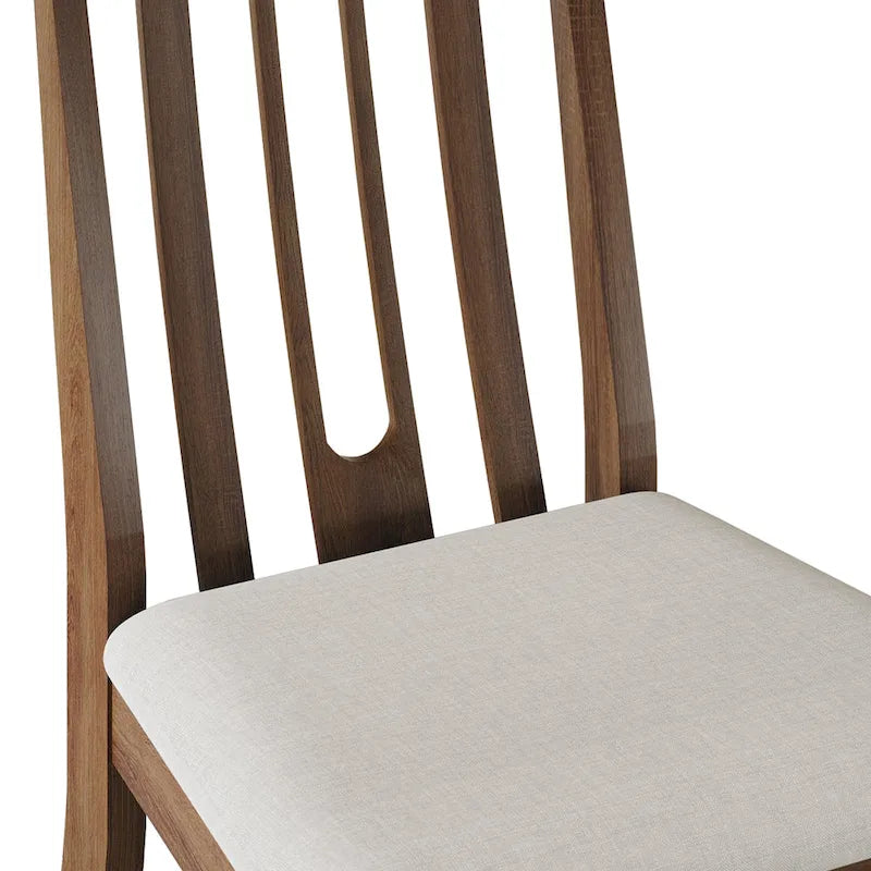 Chaises de salle à manger contemporaines en bois (lot de 2) - S.O.