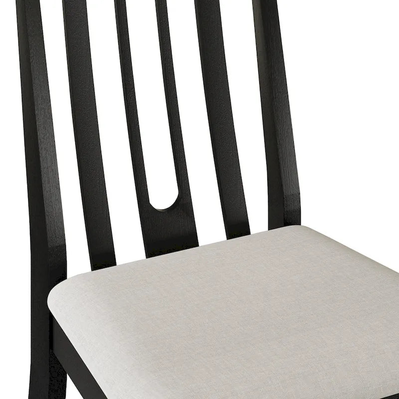 Chaises de salle à manger contemporaines en bois (lot de 2) - S.O.