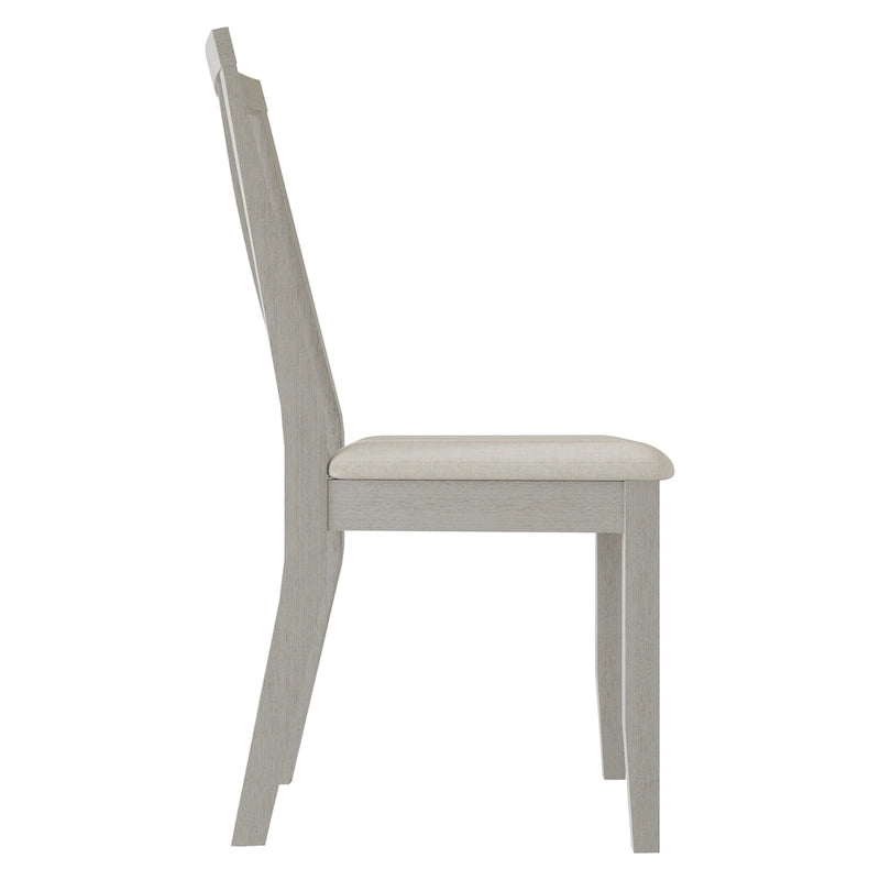 Chaises de salle à manger contemporaines en bois (lot de 2) - S.O.