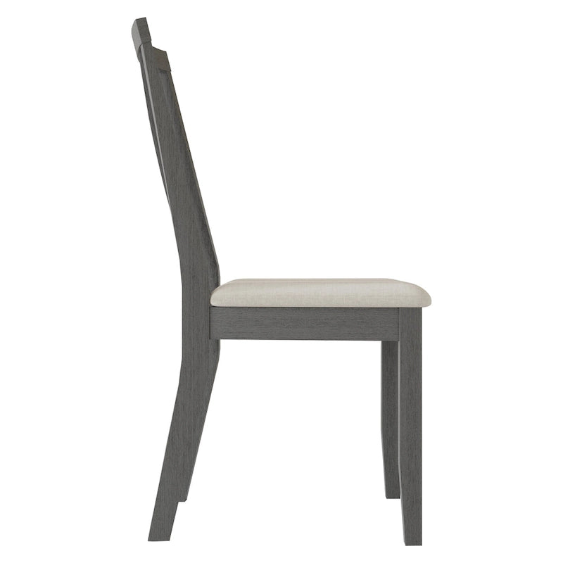 Chaises de salle à manger contemporaines en bois (lot de 2) - S.O.