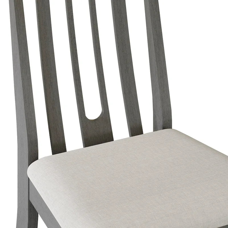Chaises de salle à manger contemporaines en bois (lot de 2) - S.O.