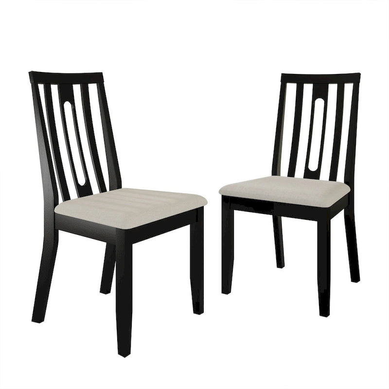 Chaises de salle à manger contemporaines en bois (lot de 2) - S.O.