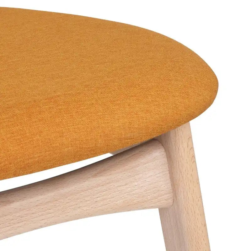 Chaises de salle à manger en hêtre massif (lot de 2)