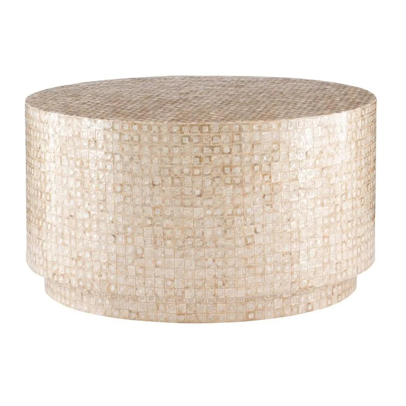 Table basse mosaïque Capiz