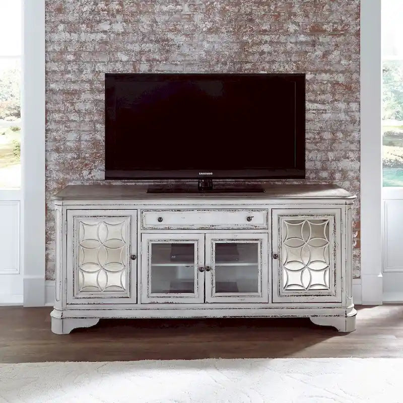 Meuble TV miroir - 2 finitions