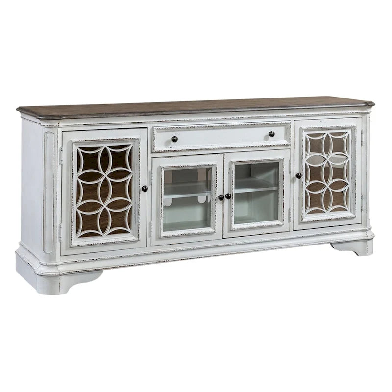 Meuble TV miroir - 2 finitions