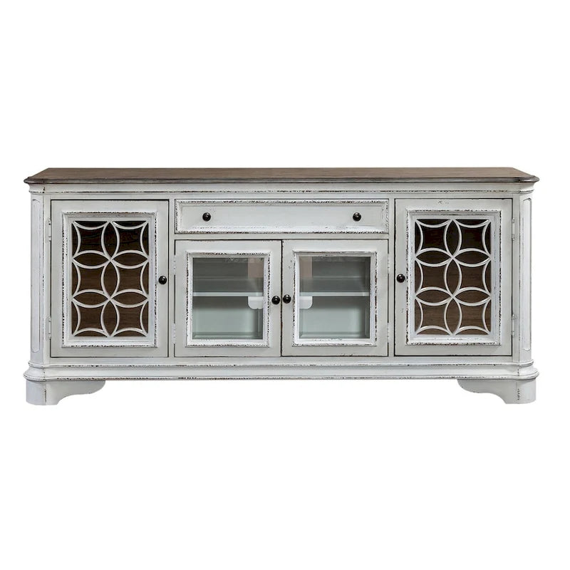 Meuble TV miroir - 2 finitions