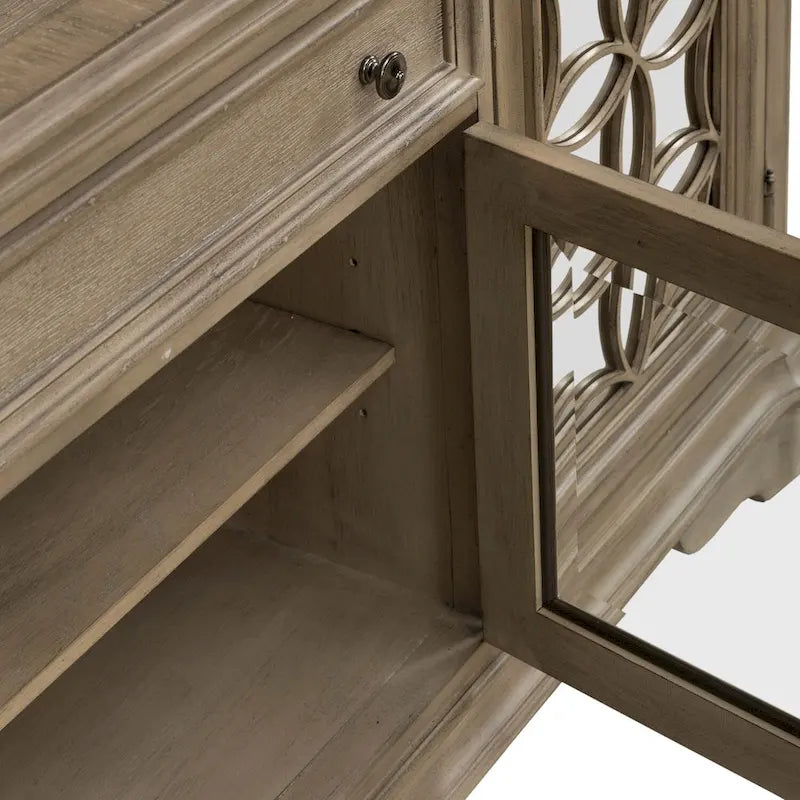 Meuble TV miroir - 2 finitions