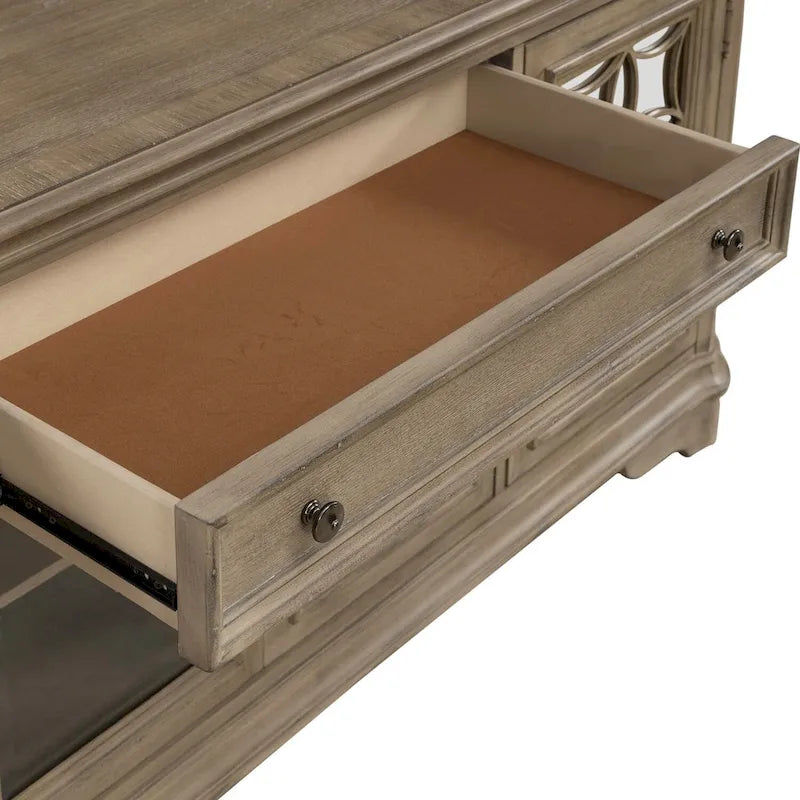 Meuble TV miroir - 2 finitions