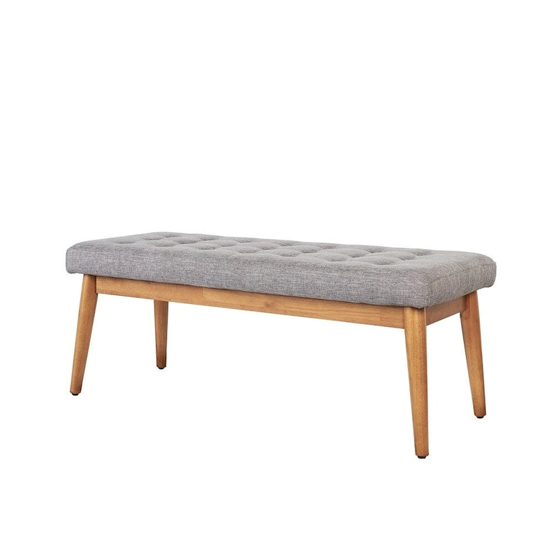 Banc rembourré Chêne Gland - 43.25 L x 16 P x 16.88 H