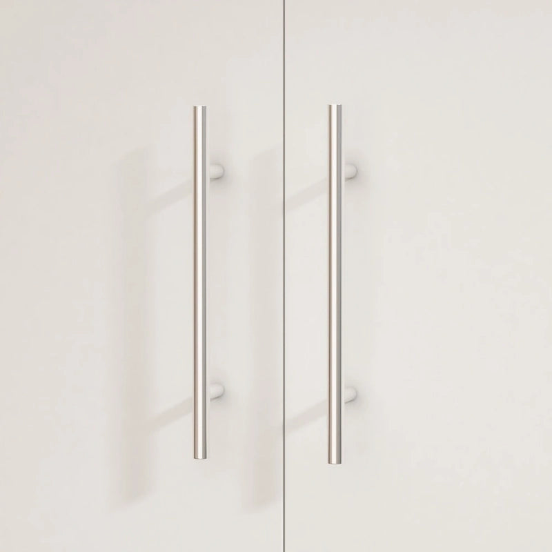 Armoire penderie avec tiroir 31,5L x 66,9H po Noir, Blanc