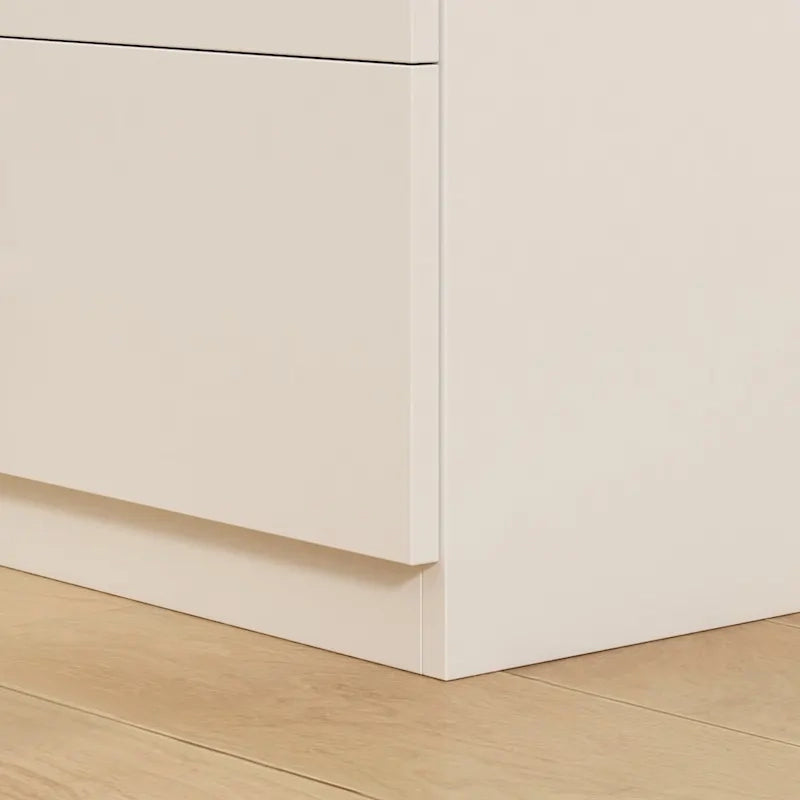 Armoire penderie avec tiroir 31,5L x 66,9H po Noir, Blanc