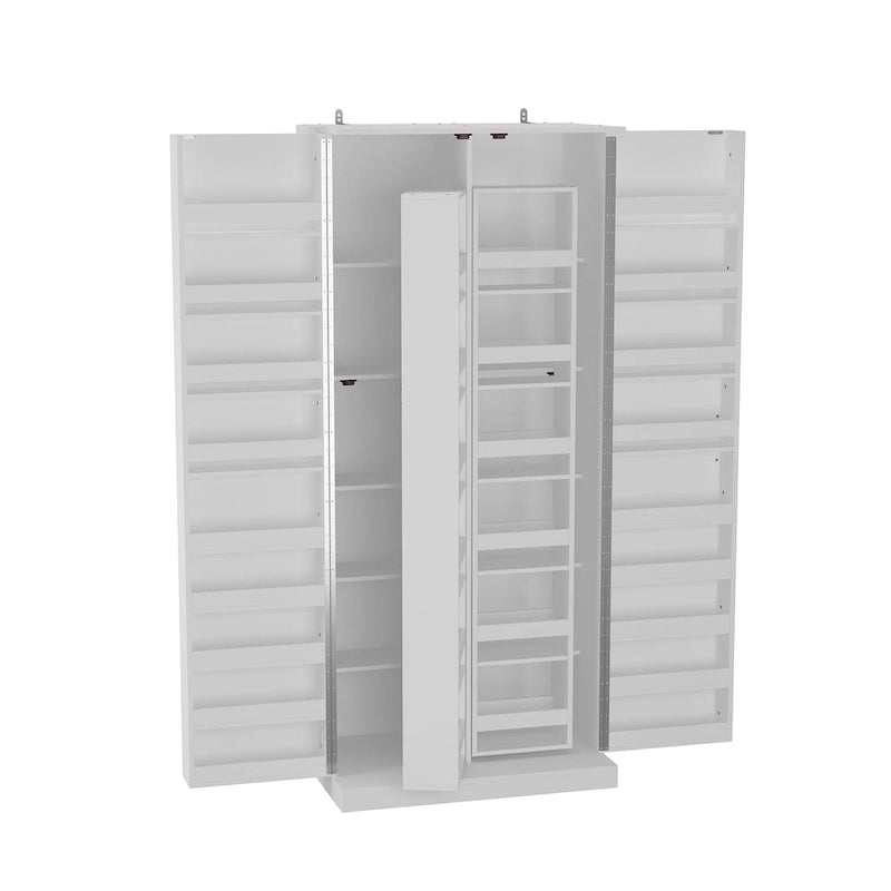 Organisateur de cuisine polyvalent : Meuble compact de 31,5 po avec rangement intelligent