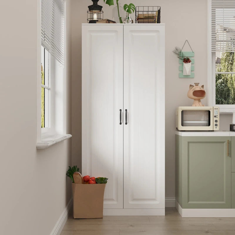 Organisateur de cuisine polyvalent : Meuble compact de 31,5 po avec rangement intelligent