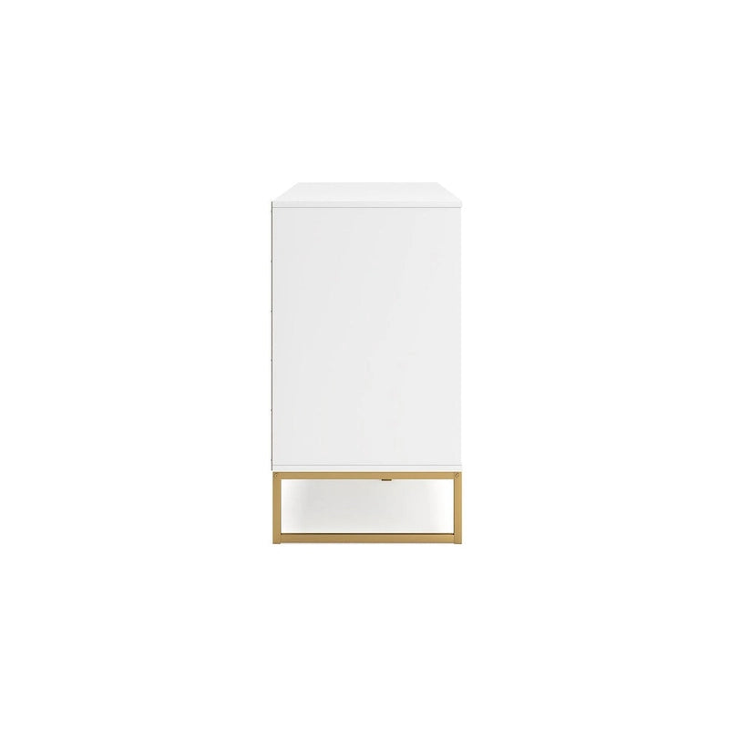 Commode Blanc/Or