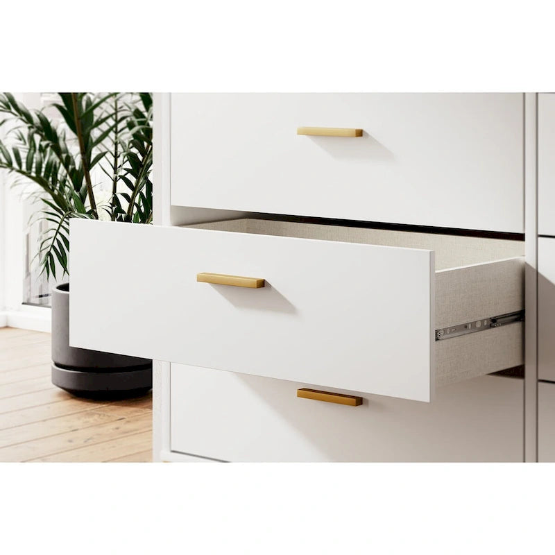 Commode Blanc/Or