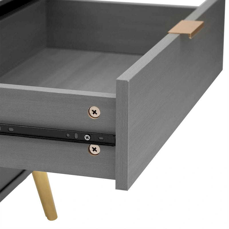 Table basse relevable multifonctionnelle avec tiroirs